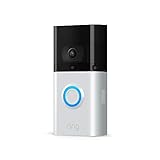 Ring Video Doorbell 3 Plus von Amazon | HD-Video (1080p), verbesserte Bewegungserfassung, 4-Sekunden-Vorschau | Mit 30-tägigem Testzeitraum für Ring Protect