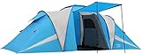 TIMBER RIDGE Zelt 4-6 Personen 2 Kabinen | Camping Zelt mit Vorzelt Stehhöhe | Familienzelt großen Wohnbereich Wasserdicht WS 3.000 mm für Camping Reise Outdoor Festival 5,4Lx2,3Wx2H m