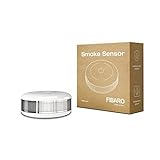 FIBARO Smoke Sensor / Z-Wave Plus Rauchsensor, Smart Home Sicherheit, FGSD-002