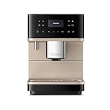 Miele CM 6360 MilkPerfection Kaffeevollautomat – OneTouch for Two, AromaticSystem, 8 Genießerprofile, DoubleShot, WLAN-fähig, LED-Beleuchtung u. v. m. – Obsidianschwarz CleanSteelMetallic