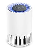 Luftreiniger HEPA Luftfilter 3-in-1 Air Purifier mit Filter CADR 70m³/h 4 Lüfterstufen 99,97% Filterleistung Leiser Betrieb gegen Staub Pollen Tierhaare Kleine