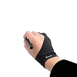 Huion Elastisch(Freie Größe) Antifouling-Handschuh für Grafiktablett Graphics Tablet Pen-Monitor Drawing Tablet Light Box Verfolgenbrett --- Cura