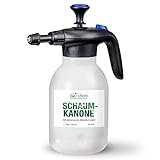 Bio-Chem Schaumkanone Drucksprühgerät I Schaumsprüher Füllmenge 1,5L I Universal-Schaum-Erzeuger für verschiedenste Reiniger wie z.B. Auto-Shampoo und Fahrrad-Reiniger