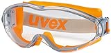 Uvex Ultrasonic Supravision Excellence Schutzbrille - Transparent/Grau-Orange