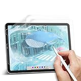 manlian papier Matte Schutzfolie für iPad Pro 12,9 Zoll Modell 2022/2021/2020/2018, [2 Stück] Anti-Glare,Anti-Fingerprint,Unterstützt Pencil, Zeichnen und Notizen machen.