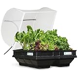 Vegepod - Hochbeet - Selbstbewässernder Container-Gartenbausatz mit Schutzabdeckung, leicht auf Taillenhöhe zu erweitern, 10 Jahre Garantie - Mittel (Vegepod)
