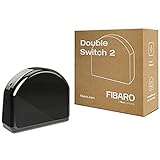 FIBARO Double Switch 2 / Z-Wave Plus Relaisschalter, Drahtloser Ein-Aus-Auslöser, FGS-223