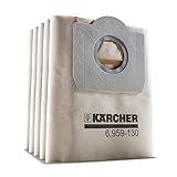Kärcher Original Papierfilterbeutel: 5 Stück, 2-lagig, passgenau entwickelt für Kärcher Mehrzwecksauger und Waschsauger, Artikelnummer 6.959-130.0