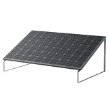 LightMate G Solarmodul für die Steckdose, plug & play Balkonkraftwerk mit 325 Watt, ästhetisches schwarzes Panel, inklusive Bügel für Bodenmontage + Wechselrichter + Stromkabel