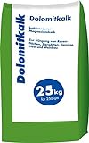 Hamann Mercatus GmbH Dolomitkalk Rasenkalk-Zur Vorbeugung von Moosbildung im Rasen mit Calcium und viel Magnesium 25 kg