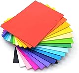 Blatt Farbpapie A4 230g / m² für Handwerk und Design