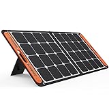 Jackery Faltbares Solarpanel SolarSaga 100 - Solarmodul für Explorer 240/500/1000 Tragbare Powerstation - Solarladegerät mit 2 x USB-Anschluss -100W Outdoor Solargenerator für Camping und Garten