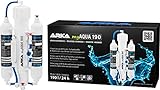 ARKA Aquatics myAqua190 - Umkehrosmoseanlage für bis zu 190 L/Tag, filtert bis zu 99% der Schadstoffe, Salze & Bakterien aus dem Wasser, ideal für jedes Meerwasser- & Süßwasseraquarium,