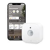 Eve Motion (HomeKit) - Smarter Bewegungssensor mit Lichtsensor, IPX3-Wasserbeständigkeit, Mitteilungen, automatische Aktivierung von Leuchten und Geräten, keine Bridge nötig, Bluetooth, Apple HomeKit