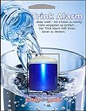 Trink Alarm blau